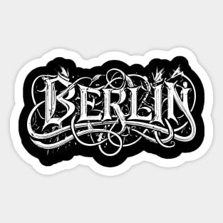 Berlin Metalheads Metal Band - Metal Music Berlin Germany Sticker